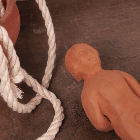 Muñeco defixionis Keos