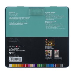 Lápices acuarelables Rijks Museum Bruynzeel - lata 24 colores
