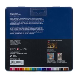 Lápices de colores Rijks Museum Bruynzeel - lata 24 colores