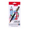 Calligraphy set Excellent Bruynzeel - juego de 14 piezas para caligrafía