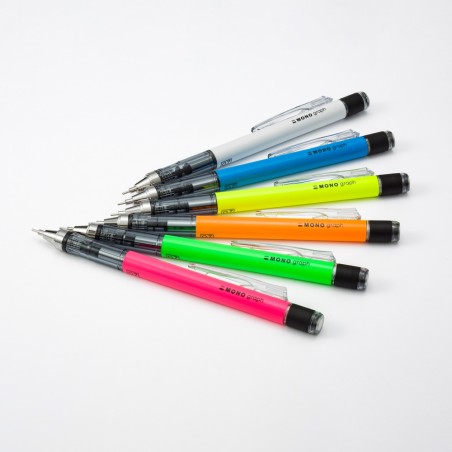 Portaminas MONO Graph de Tombow - 0.7mm - NEON Pink