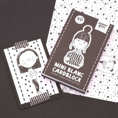 Mini bloc tarjetas 9x15cm - Paperfuel