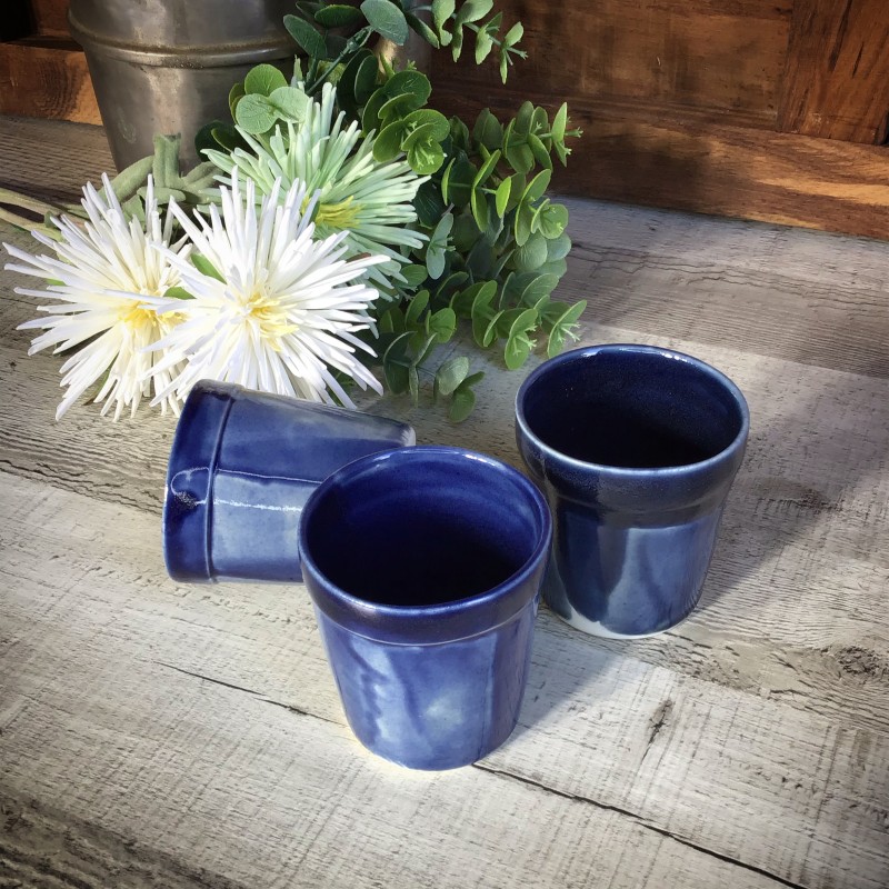 Vaso de porcelana BLU - Lanalutum