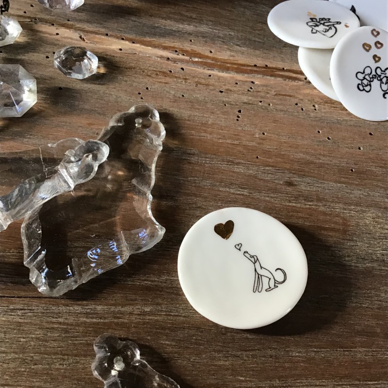 Pines de porcelana - ORO - Lanalutum