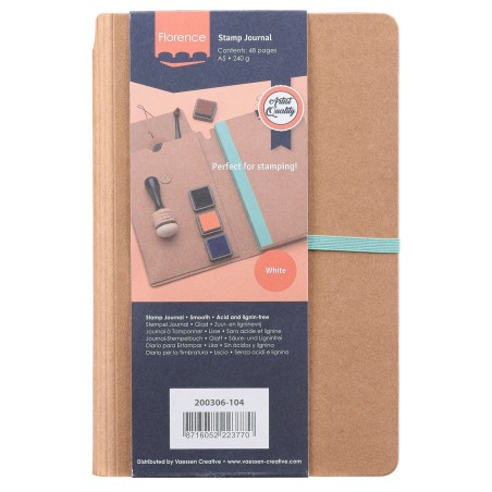 Stamp journal Florence A5 - diario de viaje