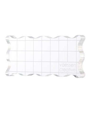 Bloque acrílico para sellos 9x4cm