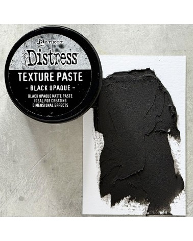 Texture paste black opaque - Tim Holtz