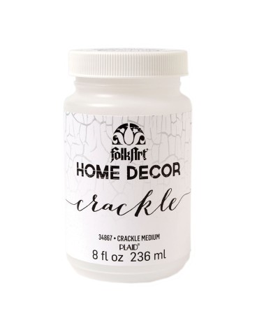 Crackle medium - Home decor - Folkart