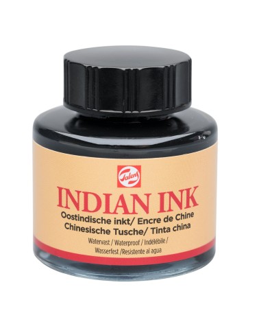 Tinta china negro 700 - frasco 30ml - Talens