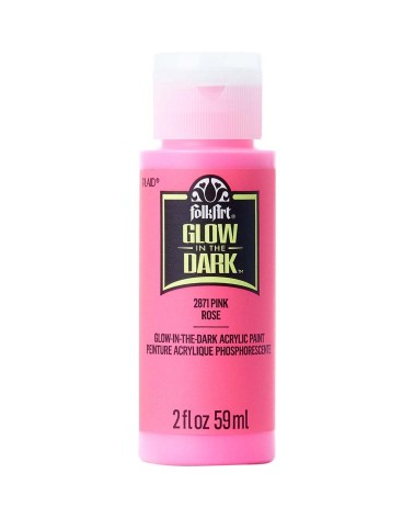 Folkart Glow in the dark - pintura acrílica - 59ml