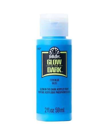 Folkart Glow in the dark - pintura acrílica - 59ml
