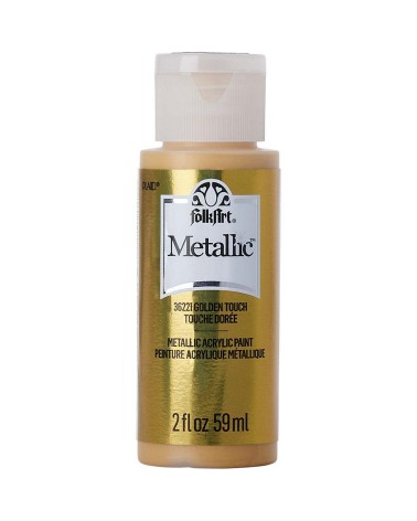 Folkart - Metallic - pintura acrílica - 59ml