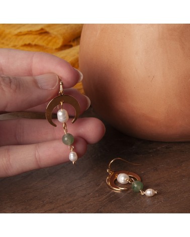 Pendientes Lunulae