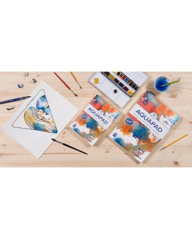 Aquapad A6 - bloc papel acuarela -Clairefontaine