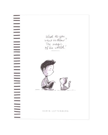 Cuaderno de dibujo What do you want to draw? - Paperfuel