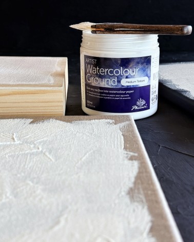 Watercolour Ground - imprimación acrílica blanca - Phoenix Arts