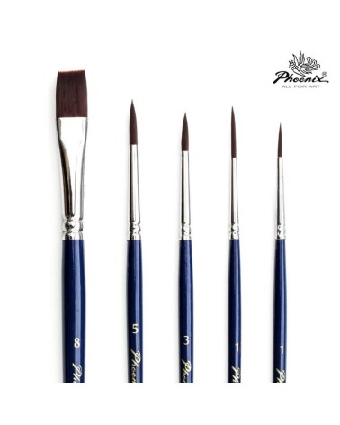 Set de pinceles Acrylic & watercolor classic 1 - Phoenix Arts