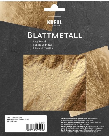 Hojas de metal para dorado - KREUL
