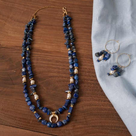 Conjunto collar+pendientes Tulia