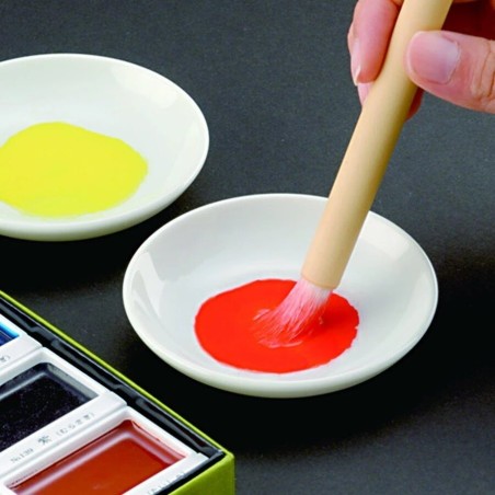 Paleta acuarela 24 colores Gansai Tambi Etegami de Kuretake