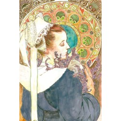 Paleta acuarela 24 colores Gansai Tambi ed.ArtNouveau de Kuretake