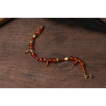 Pulsera Oppia I - cornalina