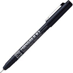 Rotulador calibrado Mangaka ZIG cartoonist NEGRO