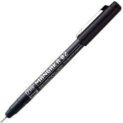 Rotulador calibrado Mangaka ZIG cartoonist NEGRO