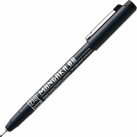 Rotulador calibrado Mangaka ZIG cartoonist NEGRO