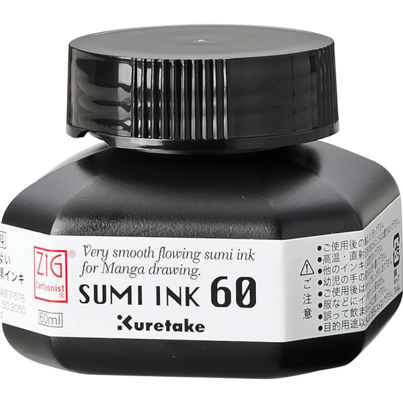 SUMI Ink 60 - tinta negra KURETAKE