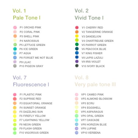 Irojiten Vol.2 - lápices de colores tonos intensos