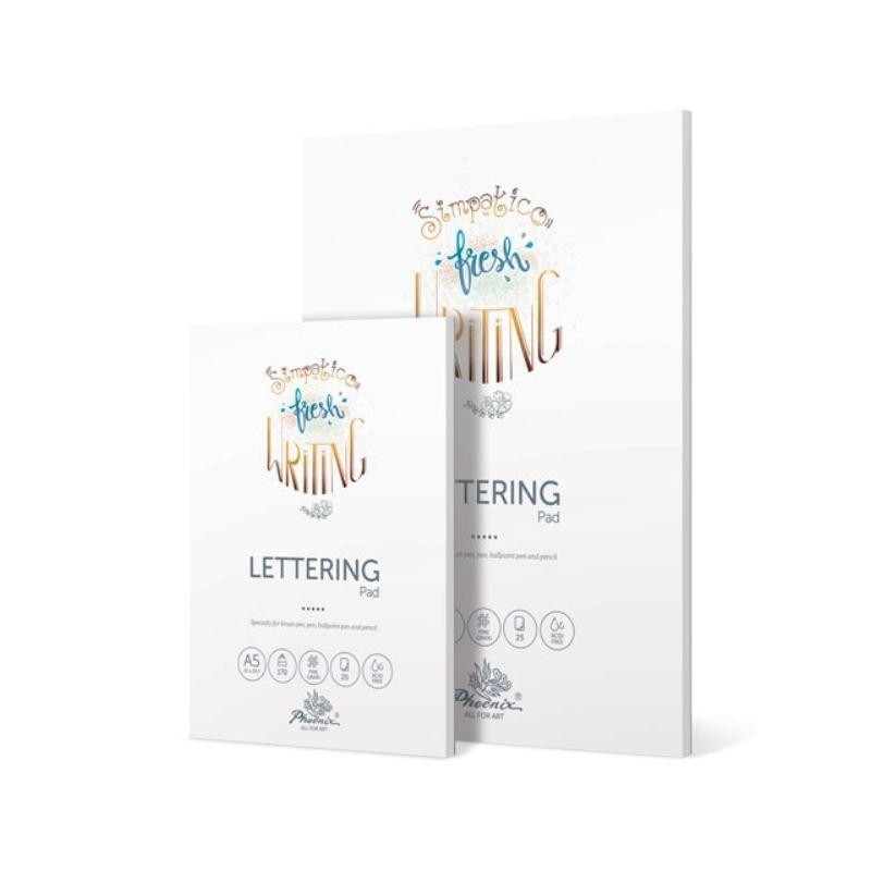 Lettering Pad A4 - Phoenix Arts