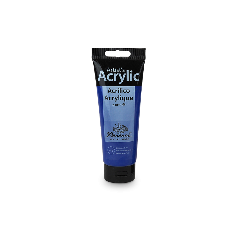 Acrílico tubo 230ml - Artist Acrylic - Phoenix Arts