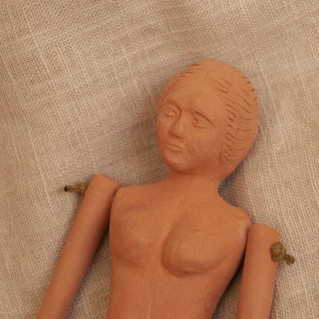 Muñeca Romana de cerámica